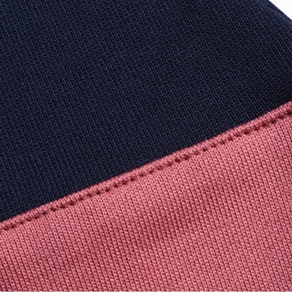 JIOH Colorblock Corset Split Joint Panelled Wide Sleeves Sweatshirt Dress - Picture 5 of 16